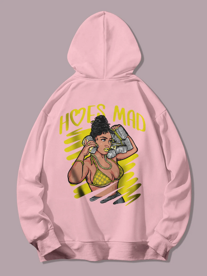 Printed oversize hoodie