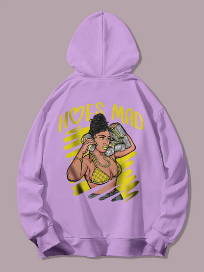 Printed oversize hoodie