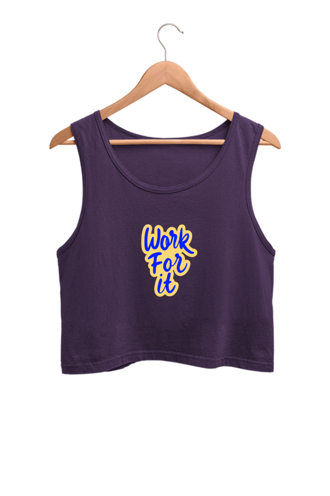 Crop tank top