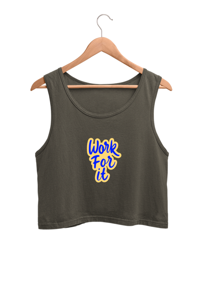 Crop tank top