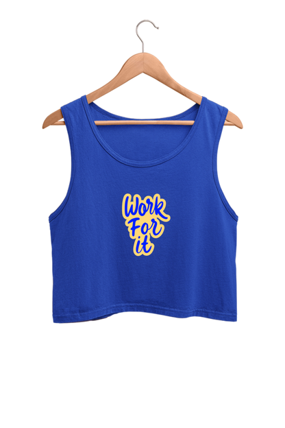 Crop tank top