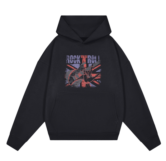 ROCK AND ROLL OVERSIZE HOODIE