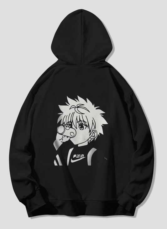 Printed oversize hoodie