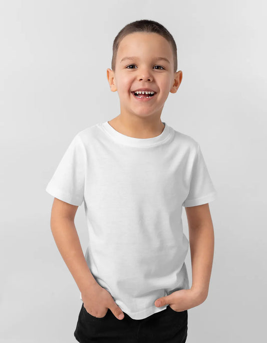 Unisex t-shirt pattern with a regular fit for kids