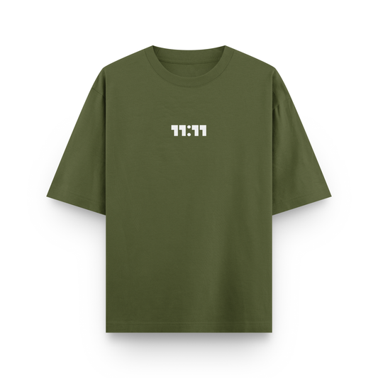 11:11 TERRY COTTON OVERSIZE T-SHIRT